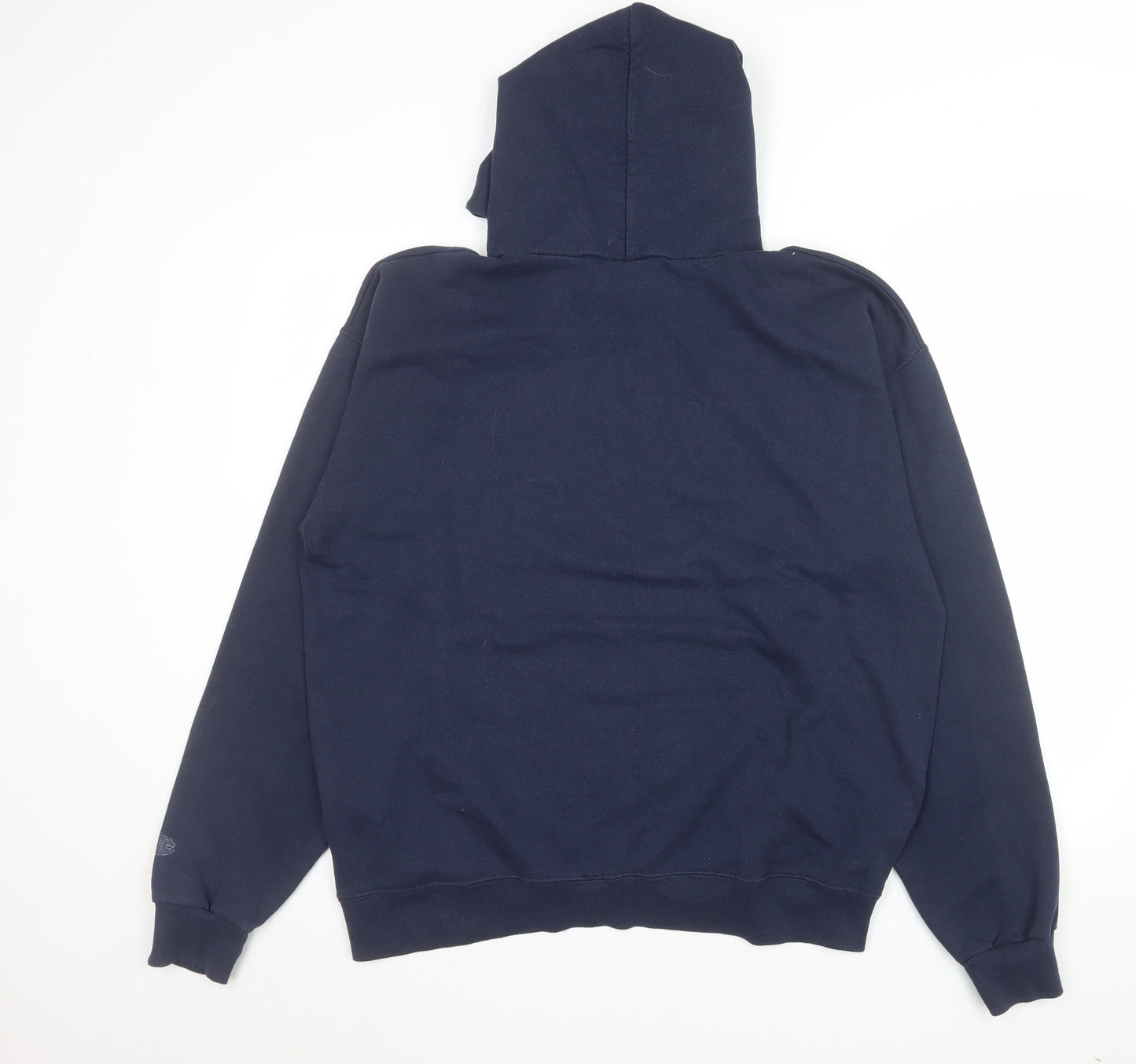 Mens UK Size L Champion Blue Pullover Hoodie