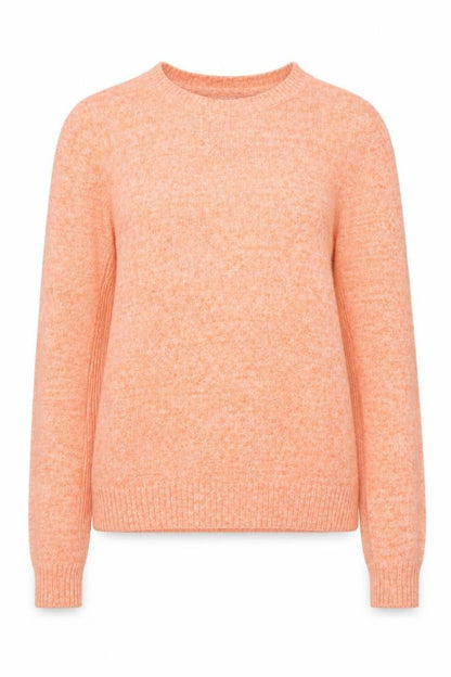 Gap Women's Orange Cotton Crew Neck Pullover Jumper Size S