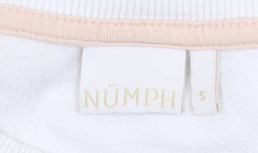 Womens UK Size S Nümph Multicoloured Pullover Sweatshirt