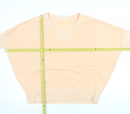 Womens UK Size M Hush Beige Pullover Sweatshirt