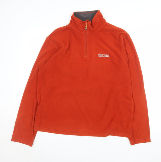 Mens UK Size M Regatta Orange Pullover Sweatshirt