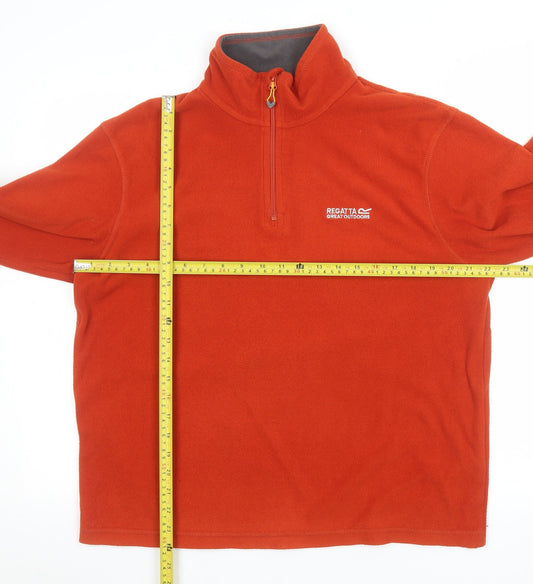 Mens UK Size M Regatta Orange Pullover Sweatshirt