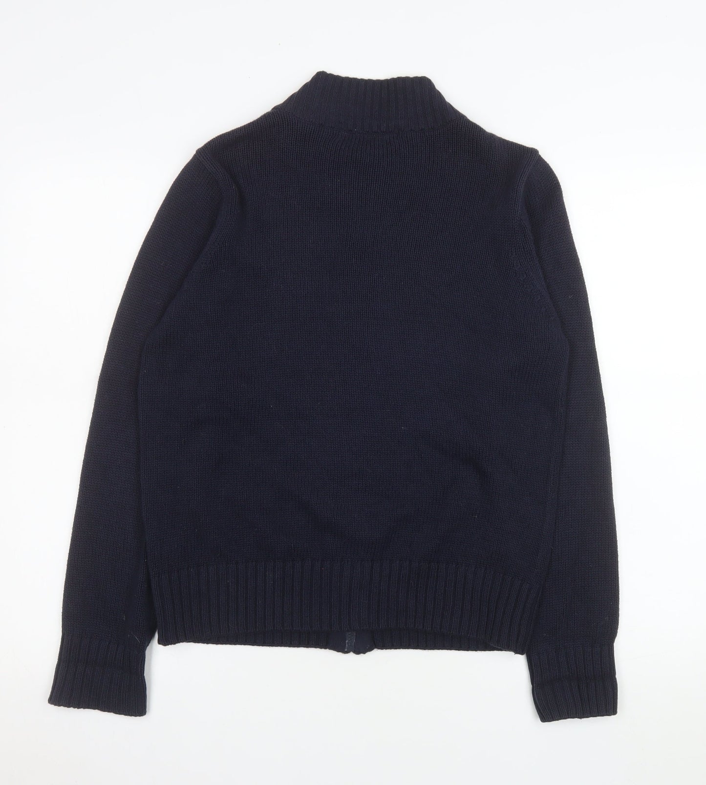 Womens UK Size S Isle Blue Basic Jacket