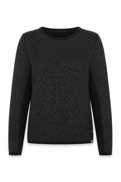 Gollehaug Womens Black Size 10 Knit Pullover Jumper