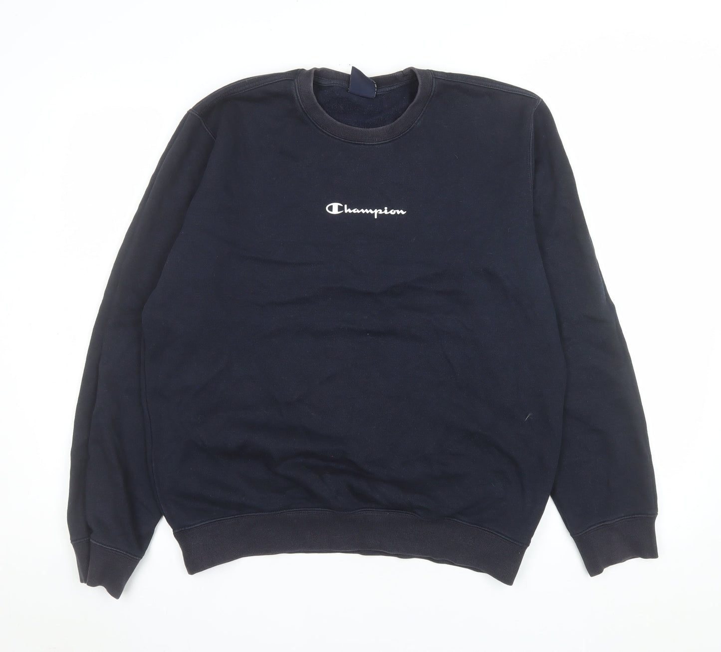 Mens UK Size M Champion Black Pullover Sweatshirt