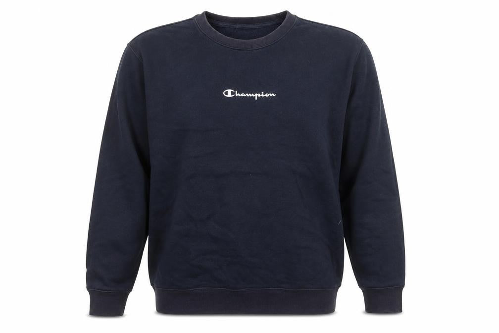 Mens UK Size M Champion Black Pullover Sweatshirt
