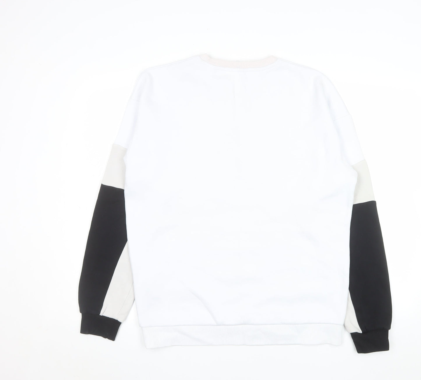 Mens UK Size M JACK & JONES White Pullover Sweatshirt