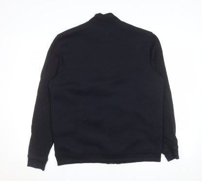 Mens UK Size L Ted Baker Black Bomber Jacket