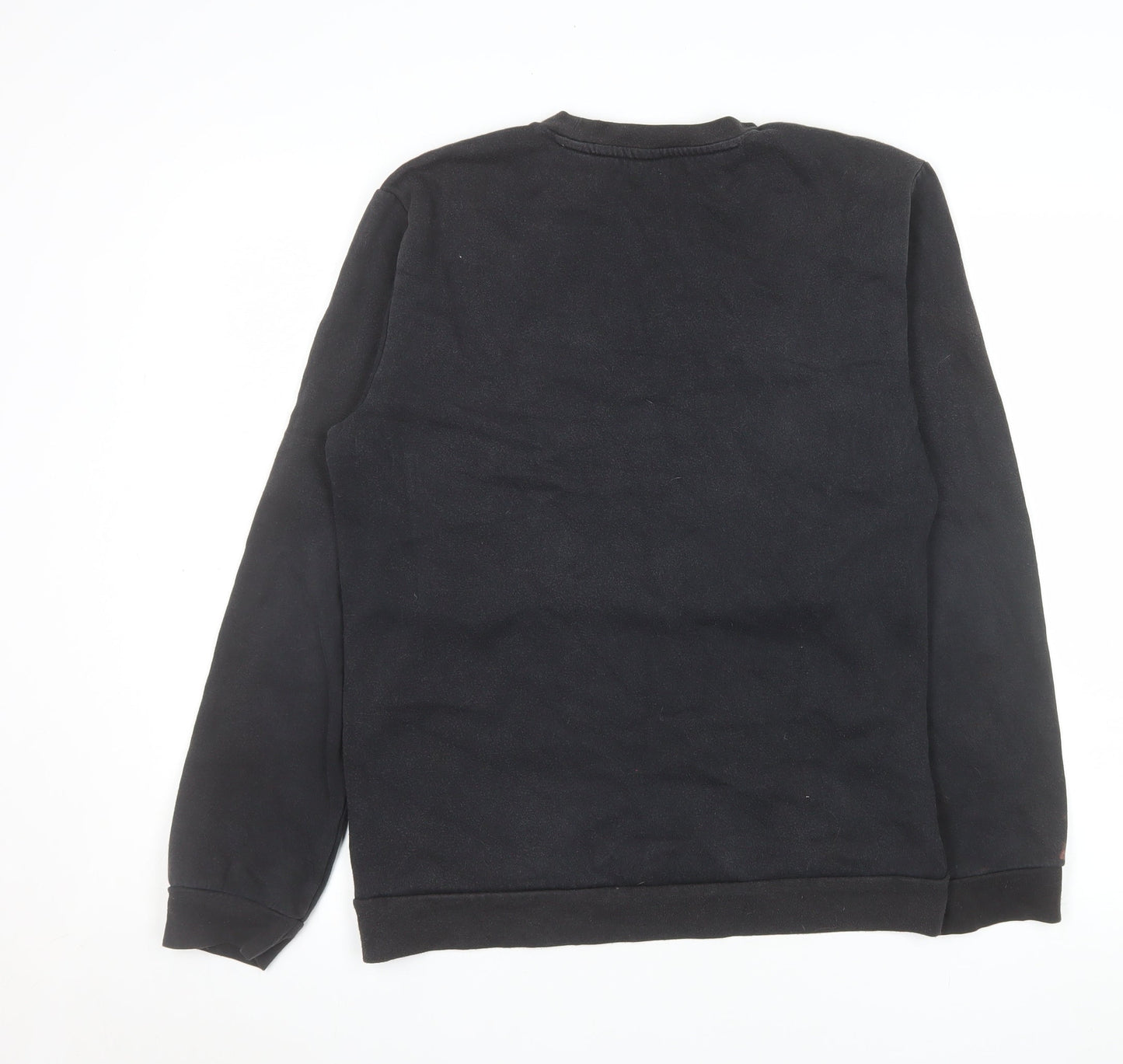 Mens UK Size S adidas Black Pullover Sweatshirt