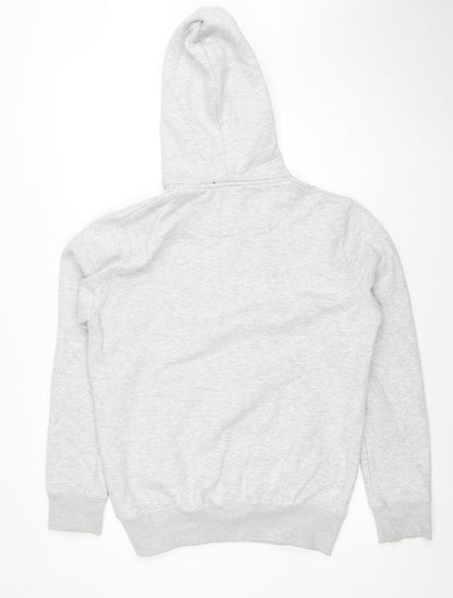 Mens UK Size M French Connection Grey Pullover Hoodie