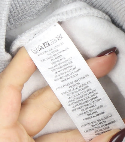 Mens UK Size M French Connection Grey Pullover Hoodie
