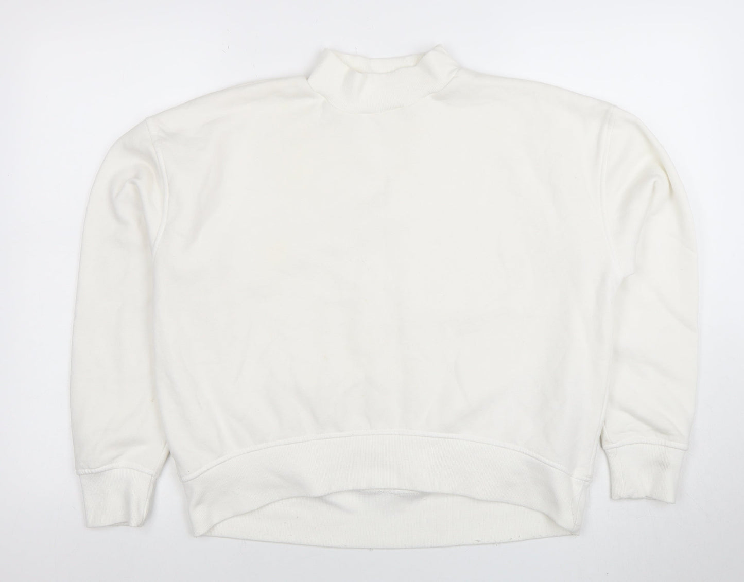 Womens UK Size M C&A Ivory Pullover Sweatshirt
