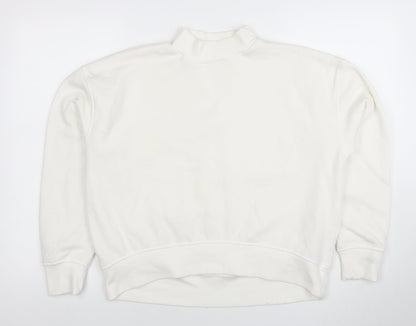 Womens UK Size M C&A Ivory Pullover Sweatshirt