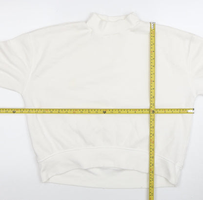 Womens UK Size M C&A Ivory Pullover Sweatshirt