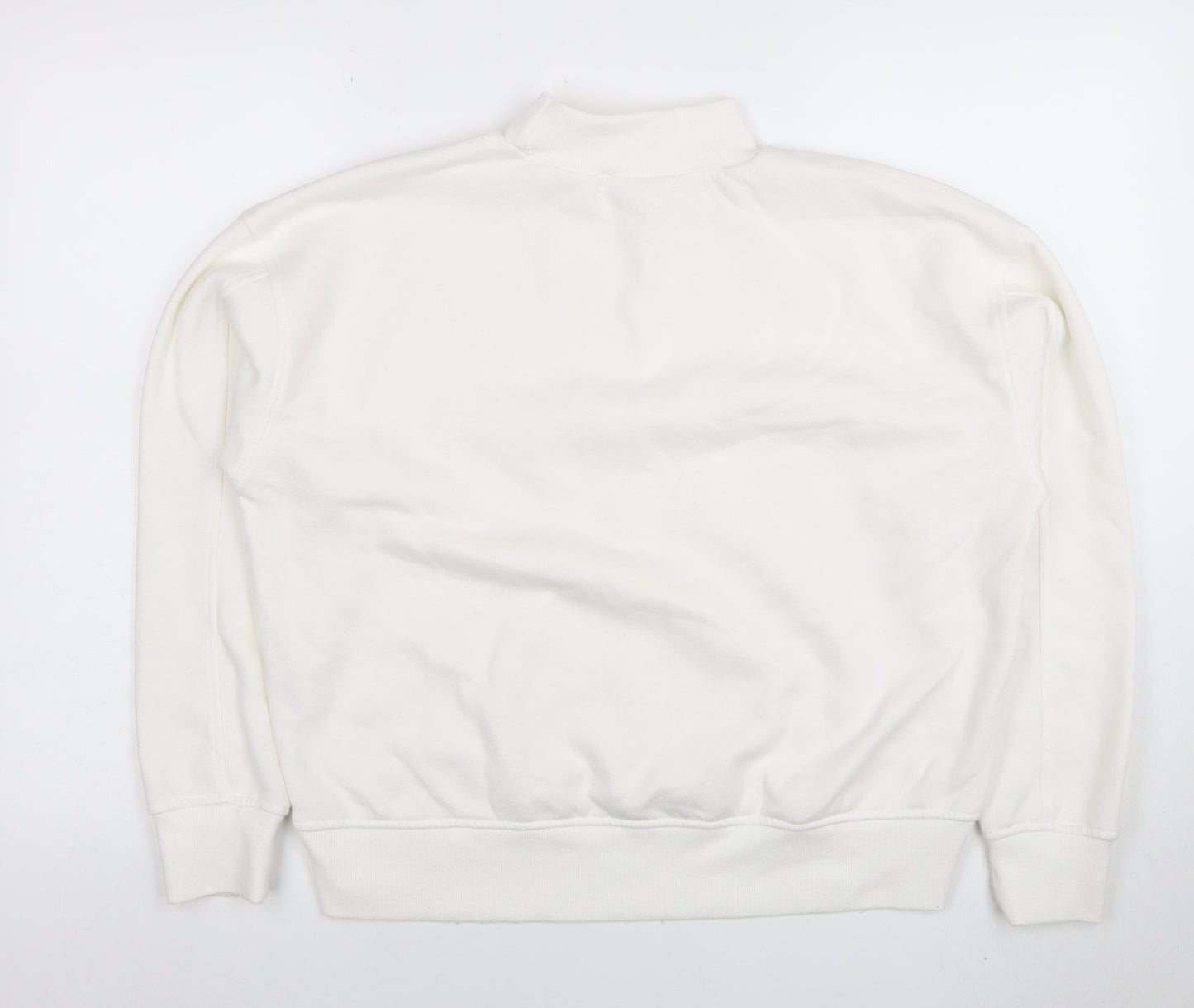 Womens UK Size M C&A Ivory Pullover Sweatshirt