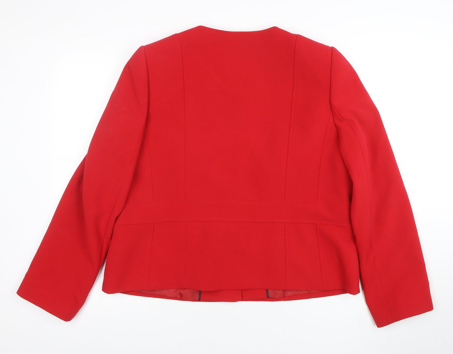 Womens UK Size 18 CC Regular Red Blazer