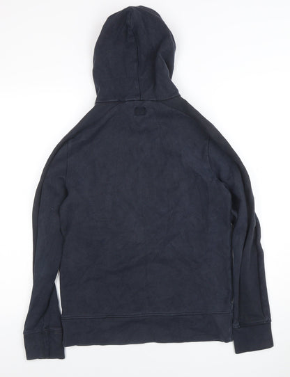 Mens UK Size XS River Island Blue Pullover Hoodie