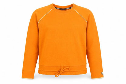 Womens UK Size M Nike Orange Pullover Sweatshirt
