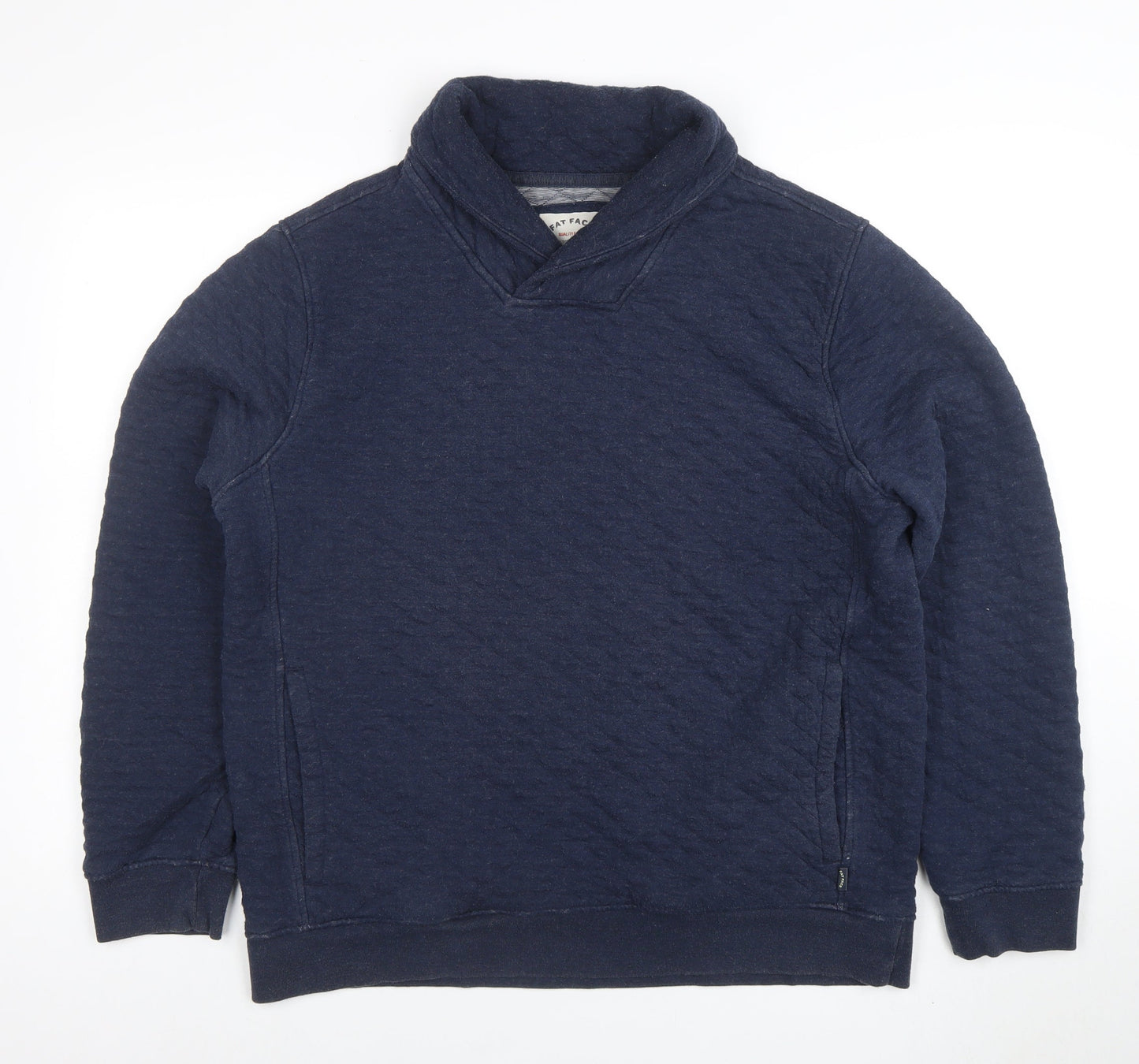 Womens UK Size L Fat Face Blue Pullover Sweatshirt