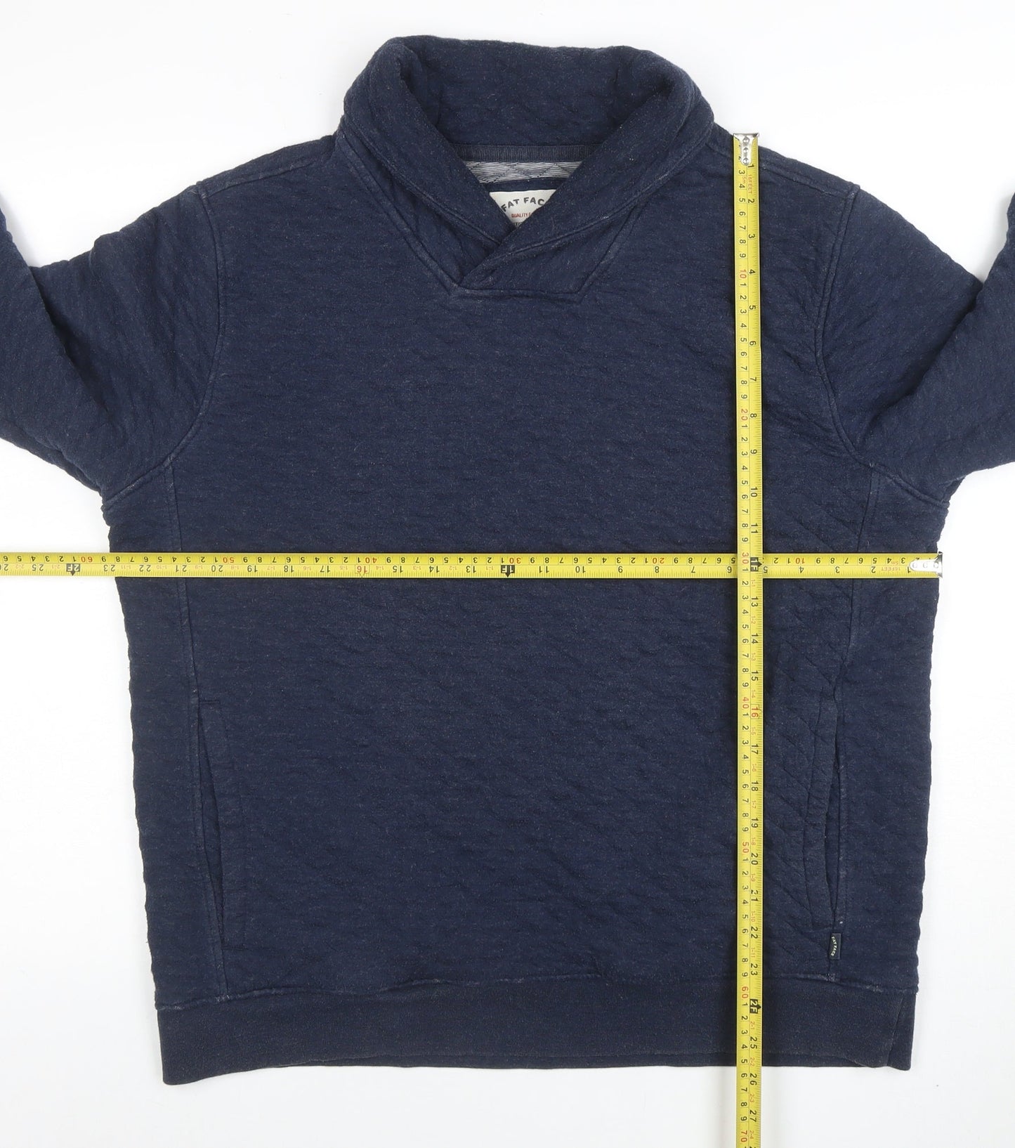Womens UK Size L Fat Face Blue Pullover Sweatshirt