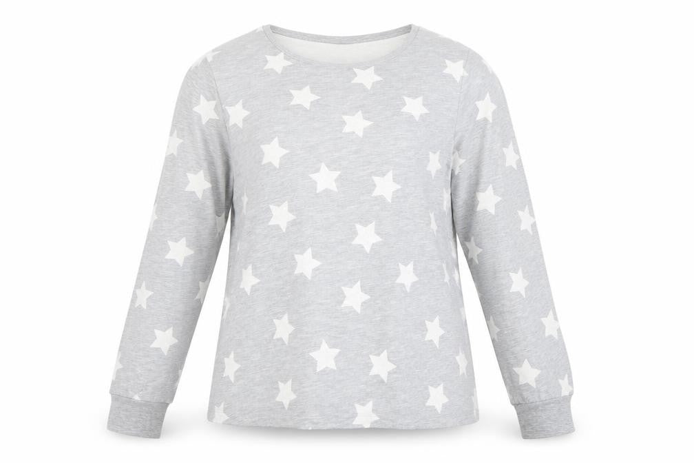 Womens UK Size 10 ASOS Grey Pullover Sweatshirt