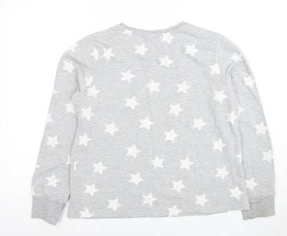 Womens UK Size 10 ASOS Grey Pullover Sweatshirt