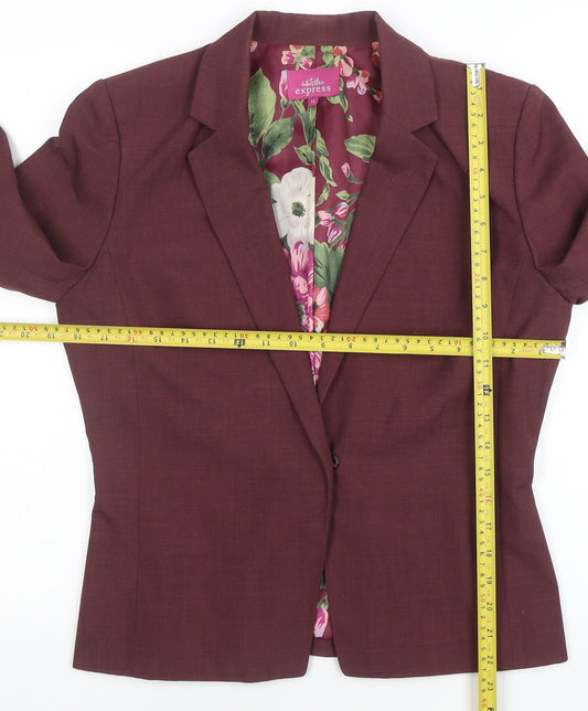 Womens UK Size 12 Whistles Express Regular Red Blazer