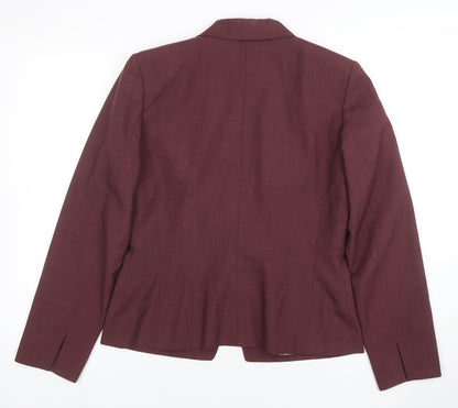 Womens UK Size 12 Whistles Express Regular Red Blazer
