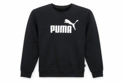 Mens UK Size M PUMA Black Pullover Sweatshirt