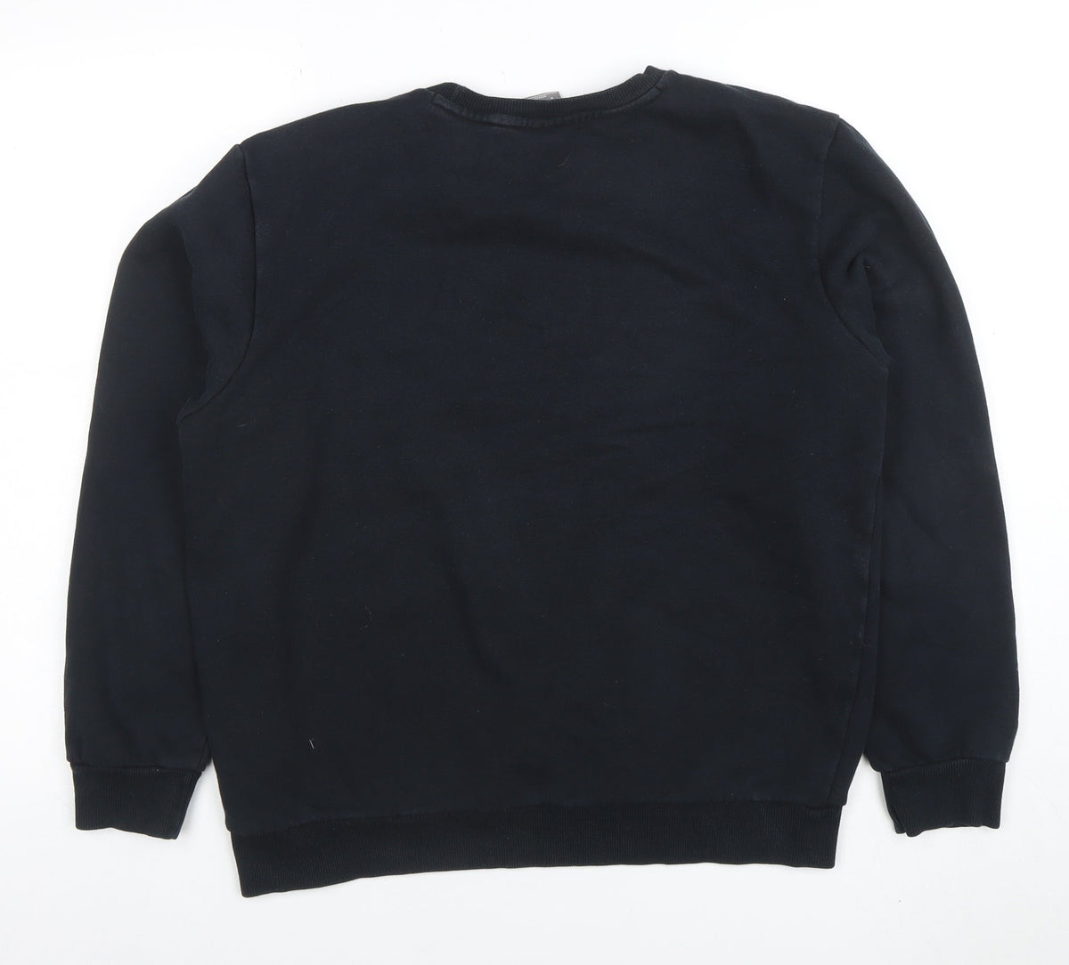 Mens UK Size M PUMA Black Pullover Sweatshirt