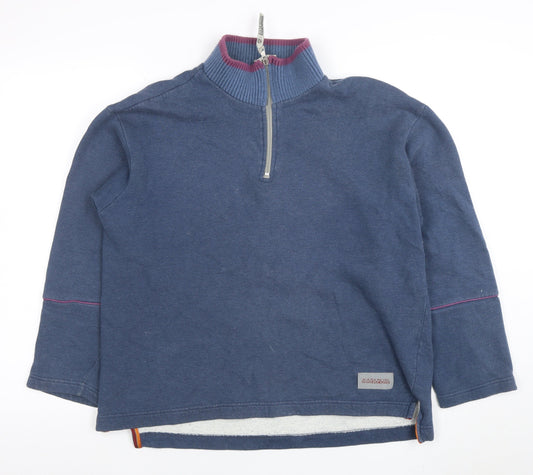 Womens UK Size S Napapijri Blue Pullover Sweatshirt