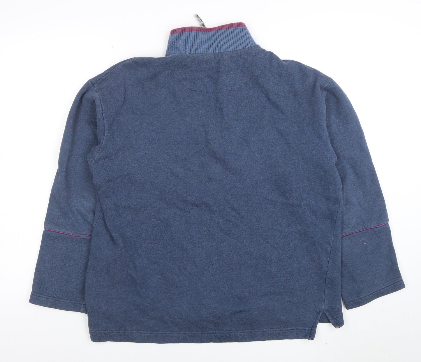 Womens UK Size S Napapijri Blue Pullover Sweatshirt