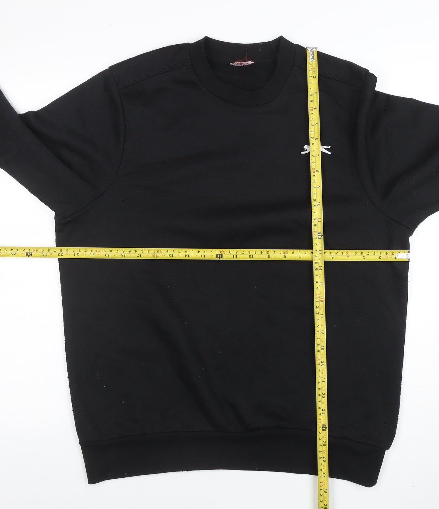 Mens UK Size M Slazenger Black Pullover Sweatshirt