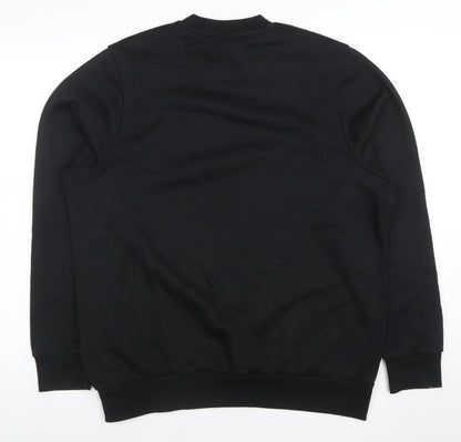 Mens UK Size M Slazenger Black Pullover Sweatshirt