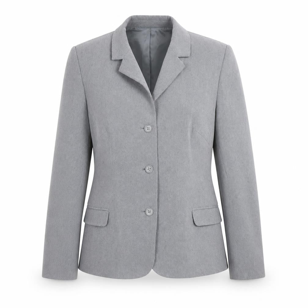 Next Womens Grey Size 10 Classic Blazer Jacket Single Breasted