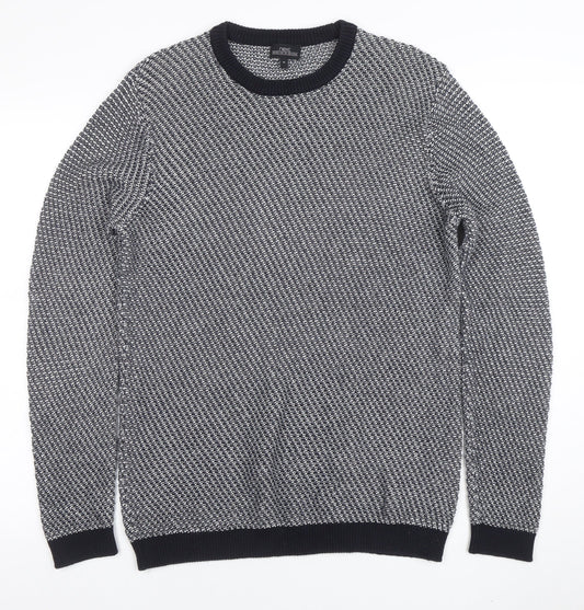 Mens UK Size M NEXT Grey Pullover Jumper