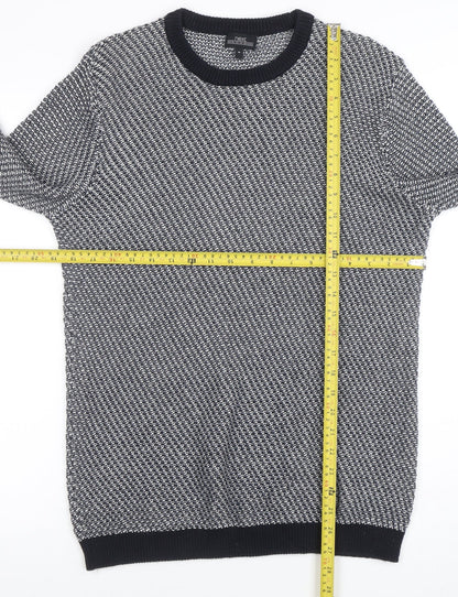 Mens UK Size M NEXT Grey Pullover Jumper