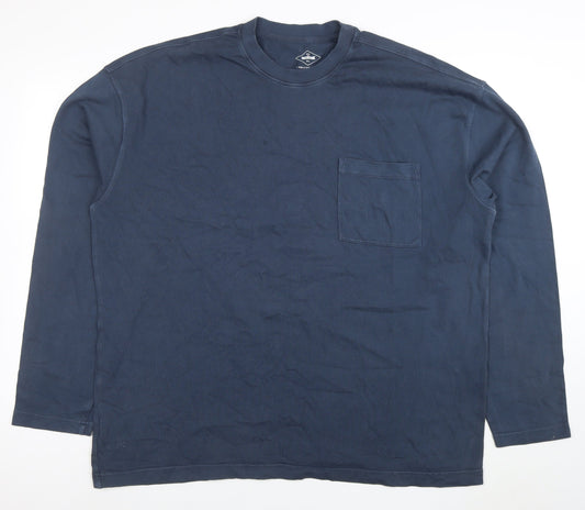 Mens UK Size XL NEXT Blue Pullover Sweatshirt
