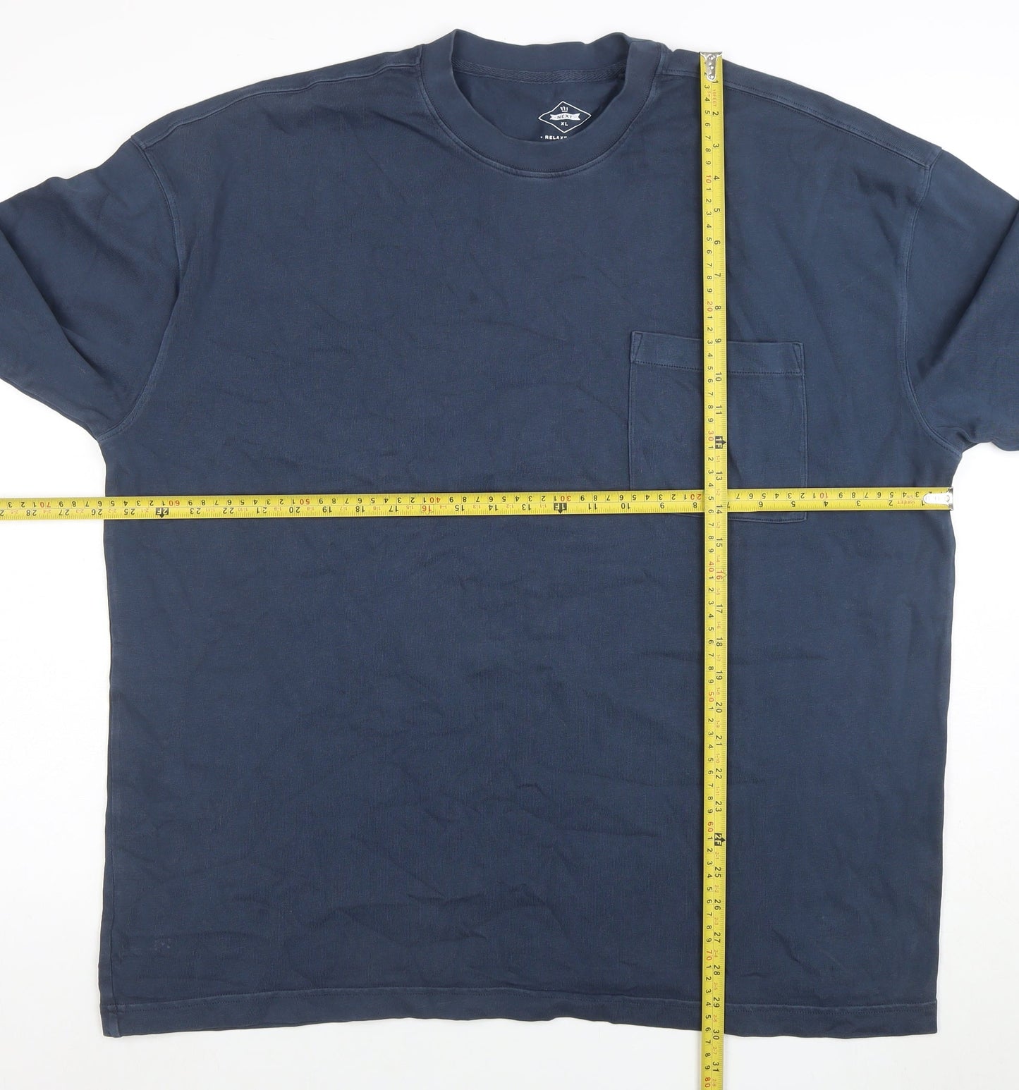 Mens UK Size XL NEXT Blue Pullover Sweatshirt