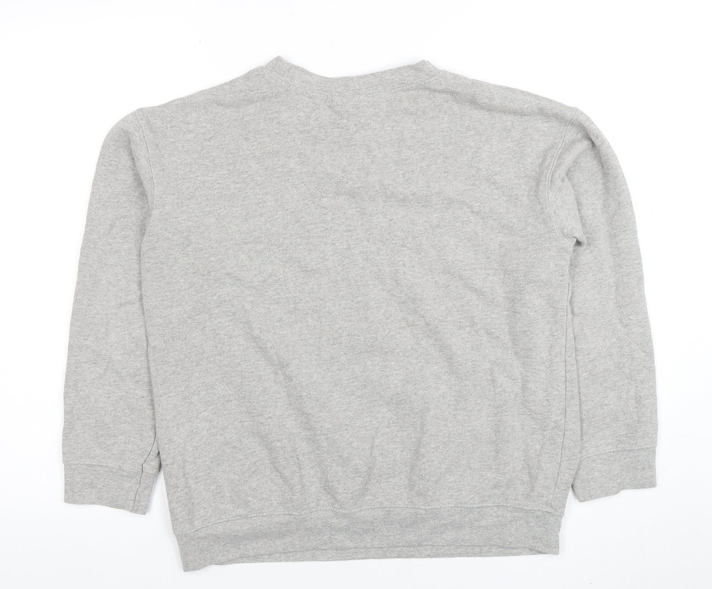 Womens UK Size 8 Topshop Grey Pullover Sweatshirt