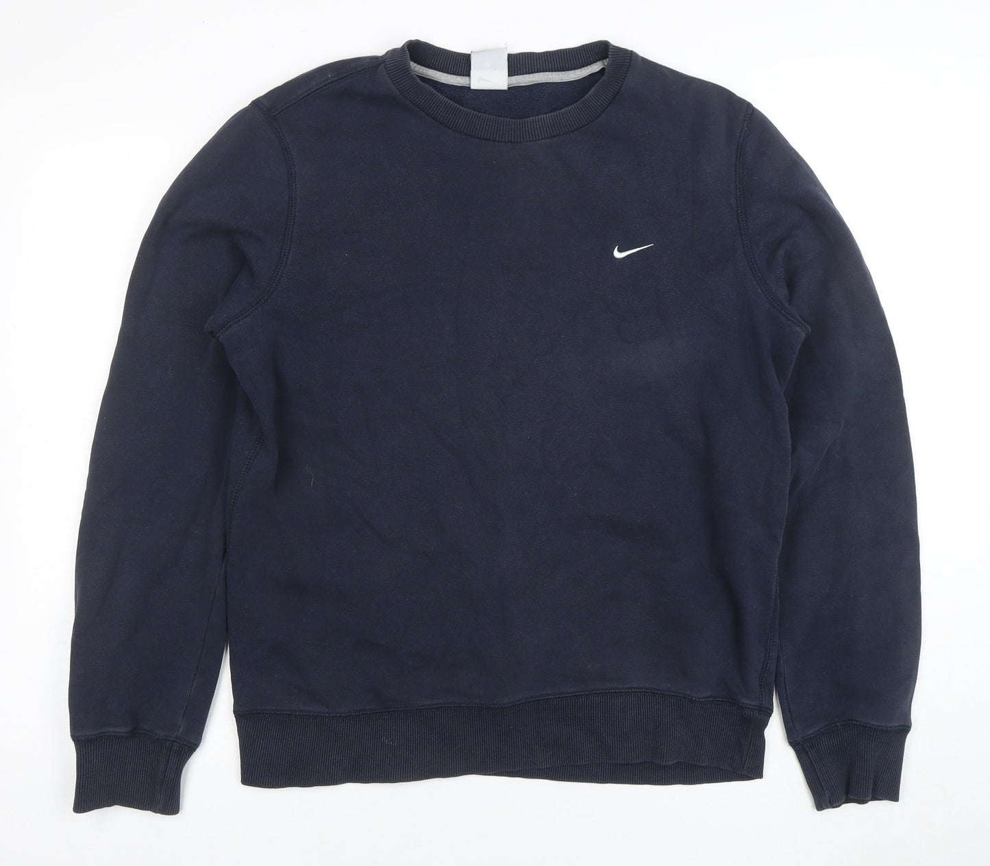 Mens UK Size M Nike Blue Pullover Sweatshirt