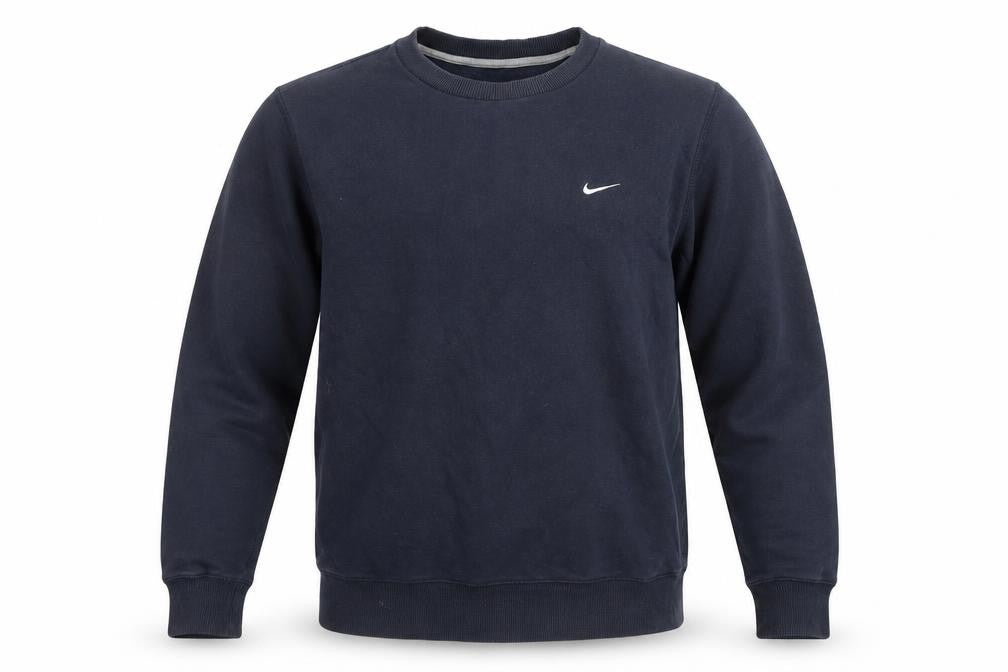Mens UK Size M Nike Blue Pullover Sweatshirt