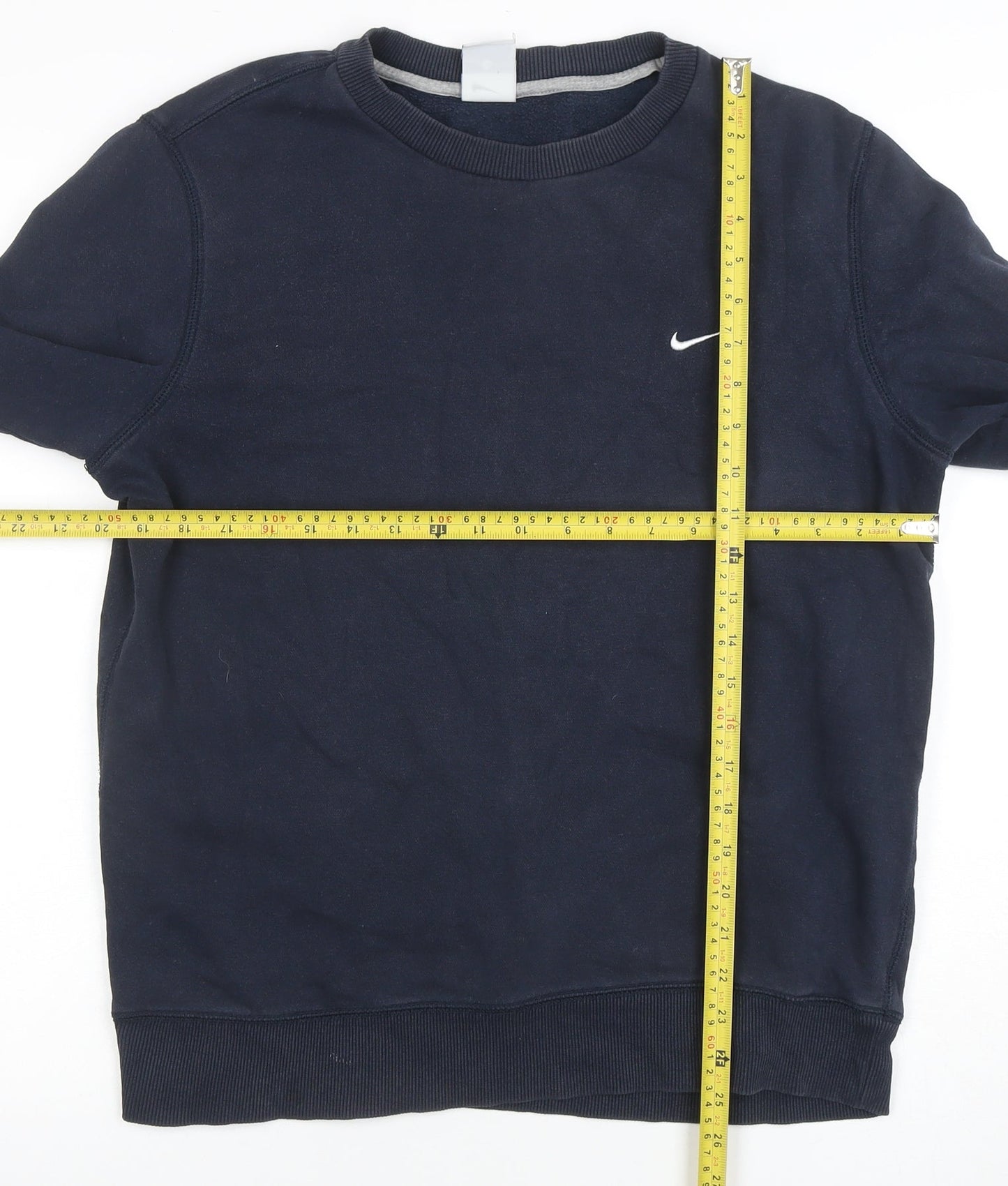 Mens UK Size M Nike Blue Pullover Sweatshirt