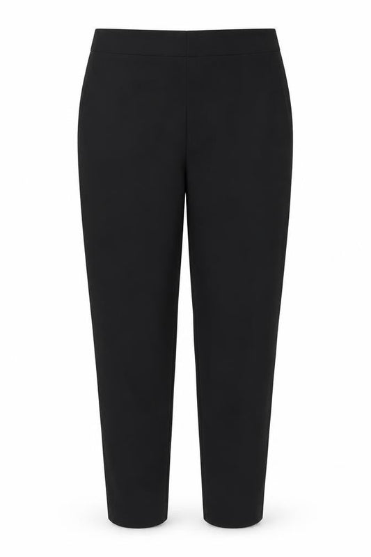 H&M Womens Black Slim Fit Stretch Trousers Size 14