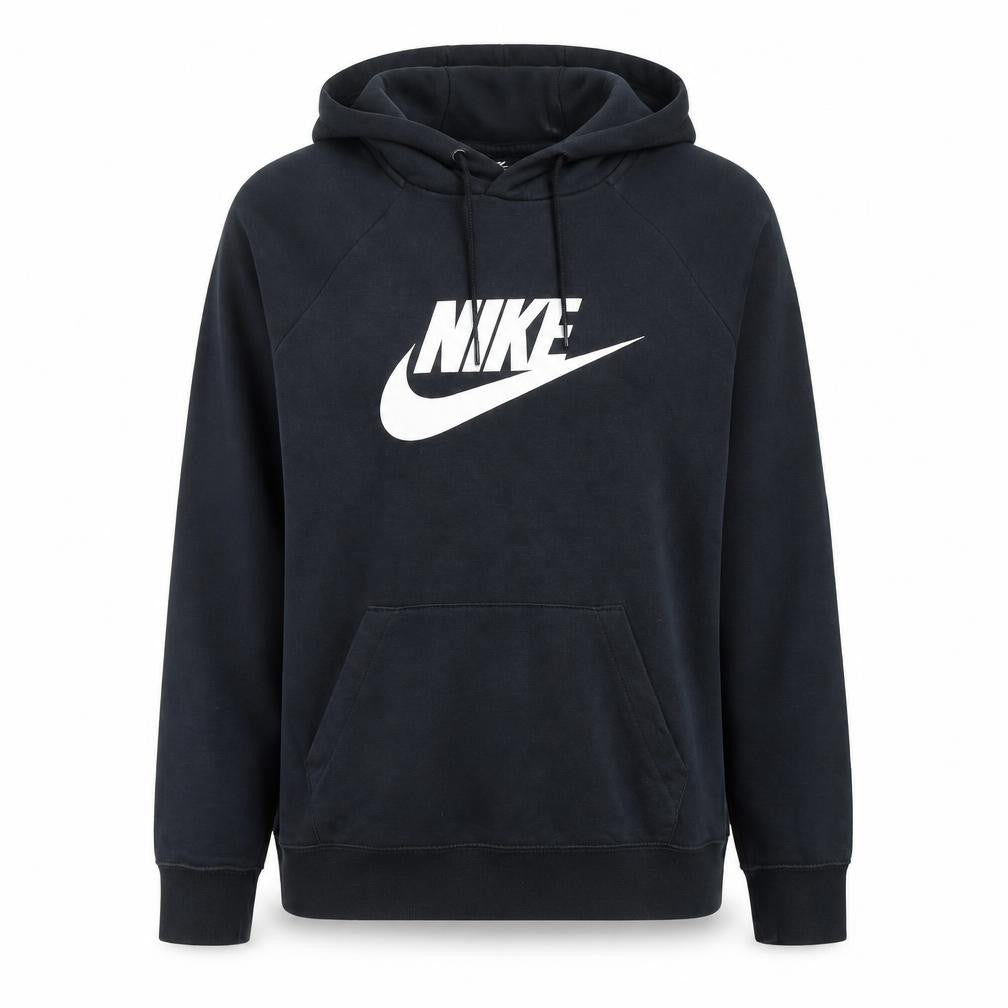 Womens UK Size M Nike Black Pullover Hoodie