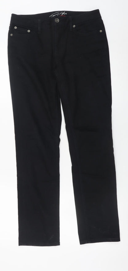 Tommy Hilfiger Women’s Black Slim Straight Jeans Size 10 28/30