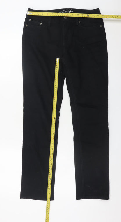 Tommy Hilfiger Women’s Black Slim Straight Jeans Size 10 28/30