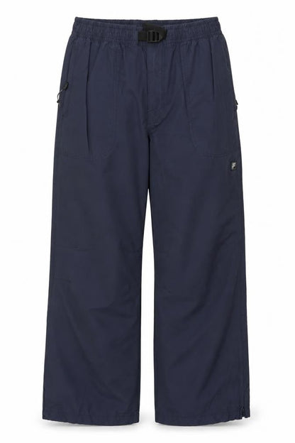 Fila Mens Blue Cargo Trousers L Lightweight Elastic Waist