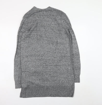 GAP Women’s Grey Cotton Open Knit Long Sleeve Cardigan XS