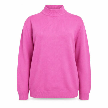 Womens UK Size L Damart Pink Pullover Jumper